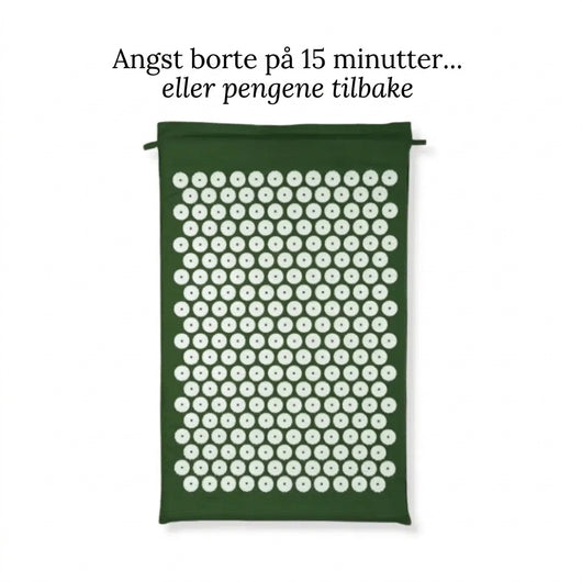 Nordic-Healing Akupressurmatte for stress, spenninger og bedre søvn
